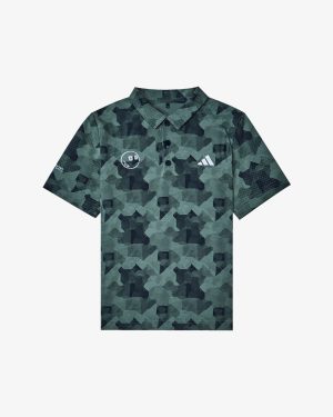 MALBON X ADIDAS YOUTH SCRIPT POLO (BOYS)