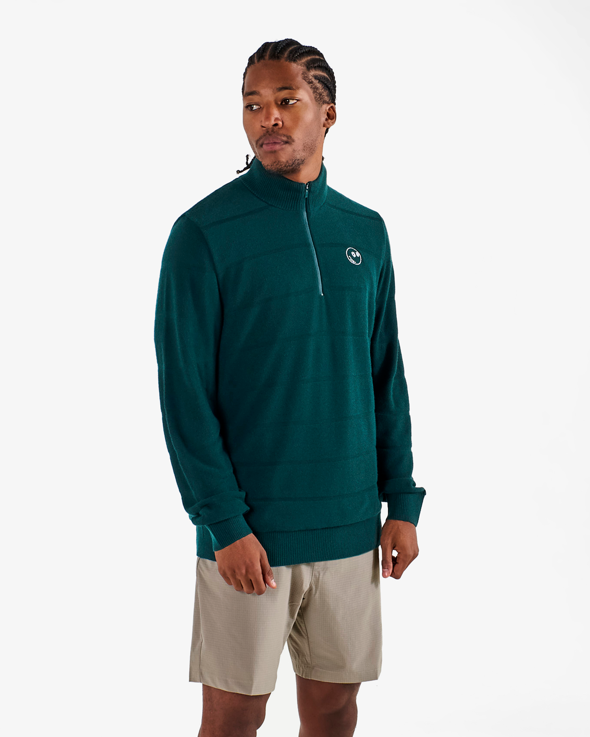 ADIDAS ULTIMATE365 TOUR WIND KNIT QUARTER-ZIP - Image 2