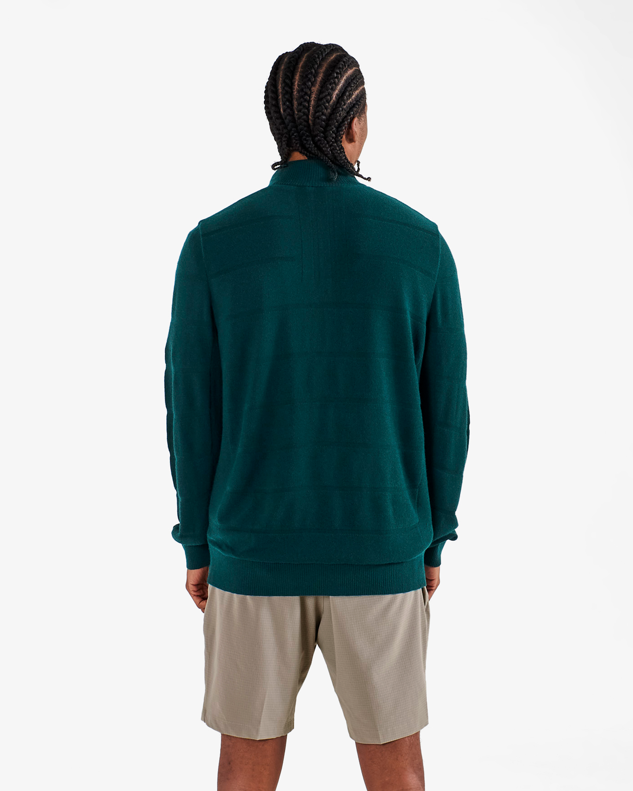 ADIDAS ULTIMATE365 TOUR WIND KNIT QUARTER-ZIP - Image 4