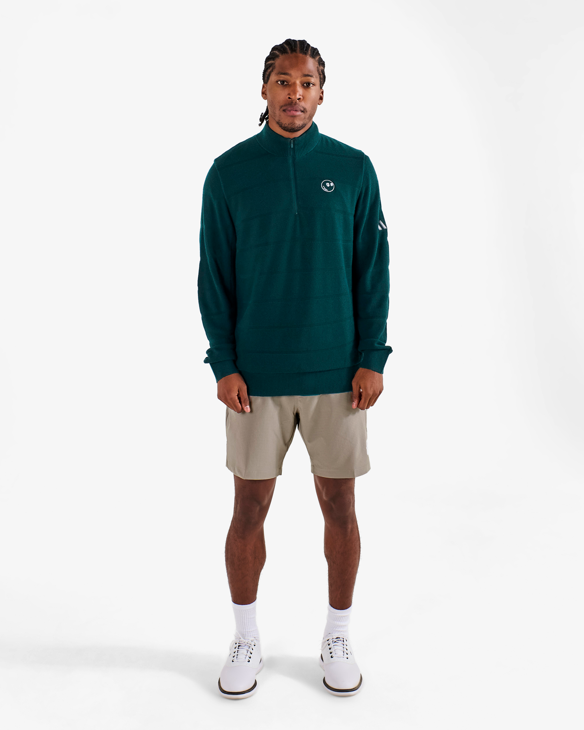 ADIDAS ULTIMATE365 TOUR WIND KNIT QUARTER-ZIP - Image 3