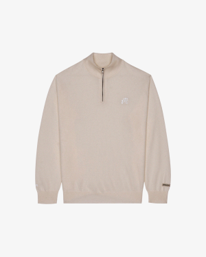 JOHNSTONS QUARTER ZIP SWEATER