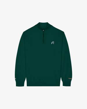 JOHNSTONS QUARTER ZIP SWEATER
