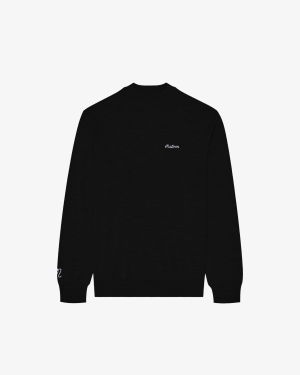 JOHNSTONS MOCKNECK MERINO SWEATER