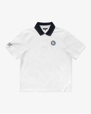 BUCKETS CLUB FOUNDERS TIPPED PIQUE POLO