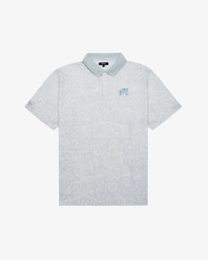 MEZZO PERFORMANCE PIQUE PRINTED POLO