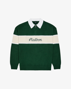 BENNETT KNIT POLO SWEATER