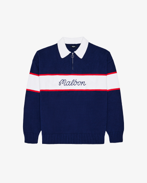 BENNETT KNIT POLO SWEATER