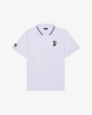 EAGLE BUCKETS PERFORMANCE PIQUE POLO