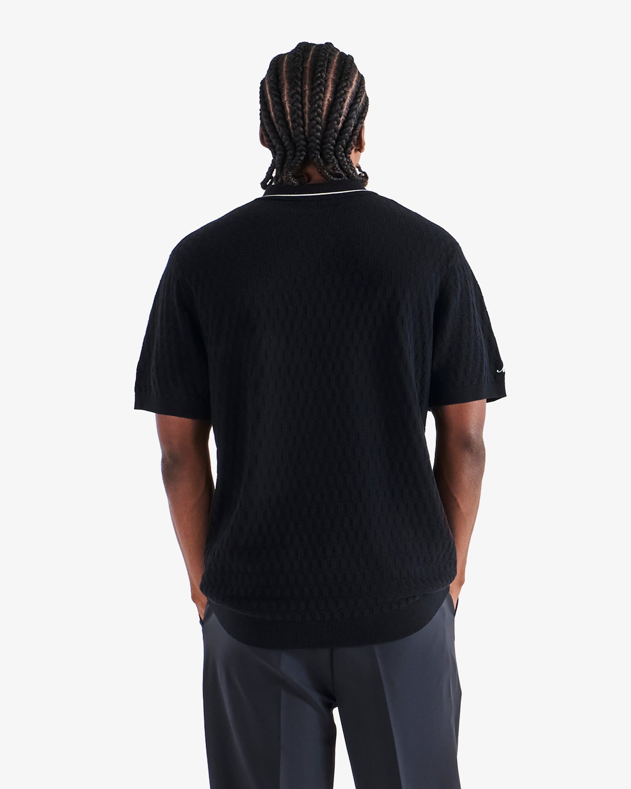 CREST KNIT POLO - Image 4