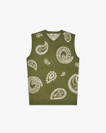 PAISLEY SWEATER VEST