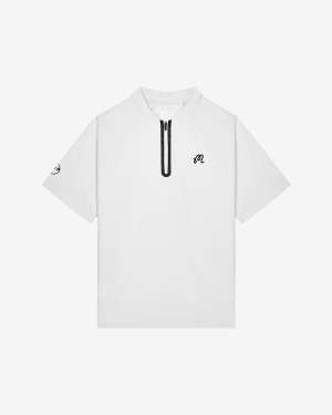 PERFORMANCE ZIP BLADE COLLAR POLO