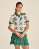 LUCIA QUARTER ZIP POLO