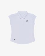 MALBON X ADIDAS YOUTH PERFORMANCE SHORT SLEEVE POLO (GIRLS)