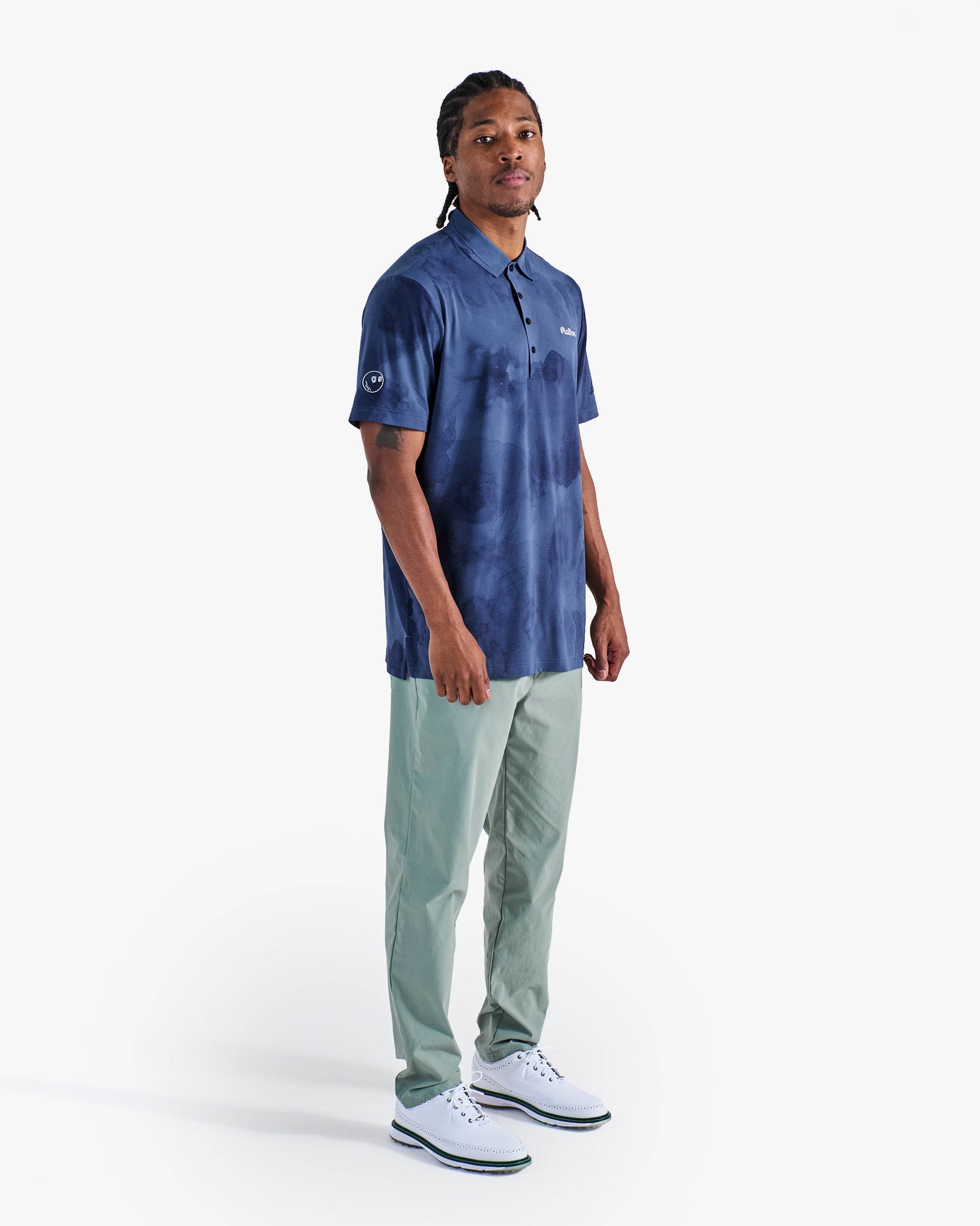 MALBON X ADIDAS ULTIMATE 365 TOUR PRINTED COOL FEELING POLO - Image 3