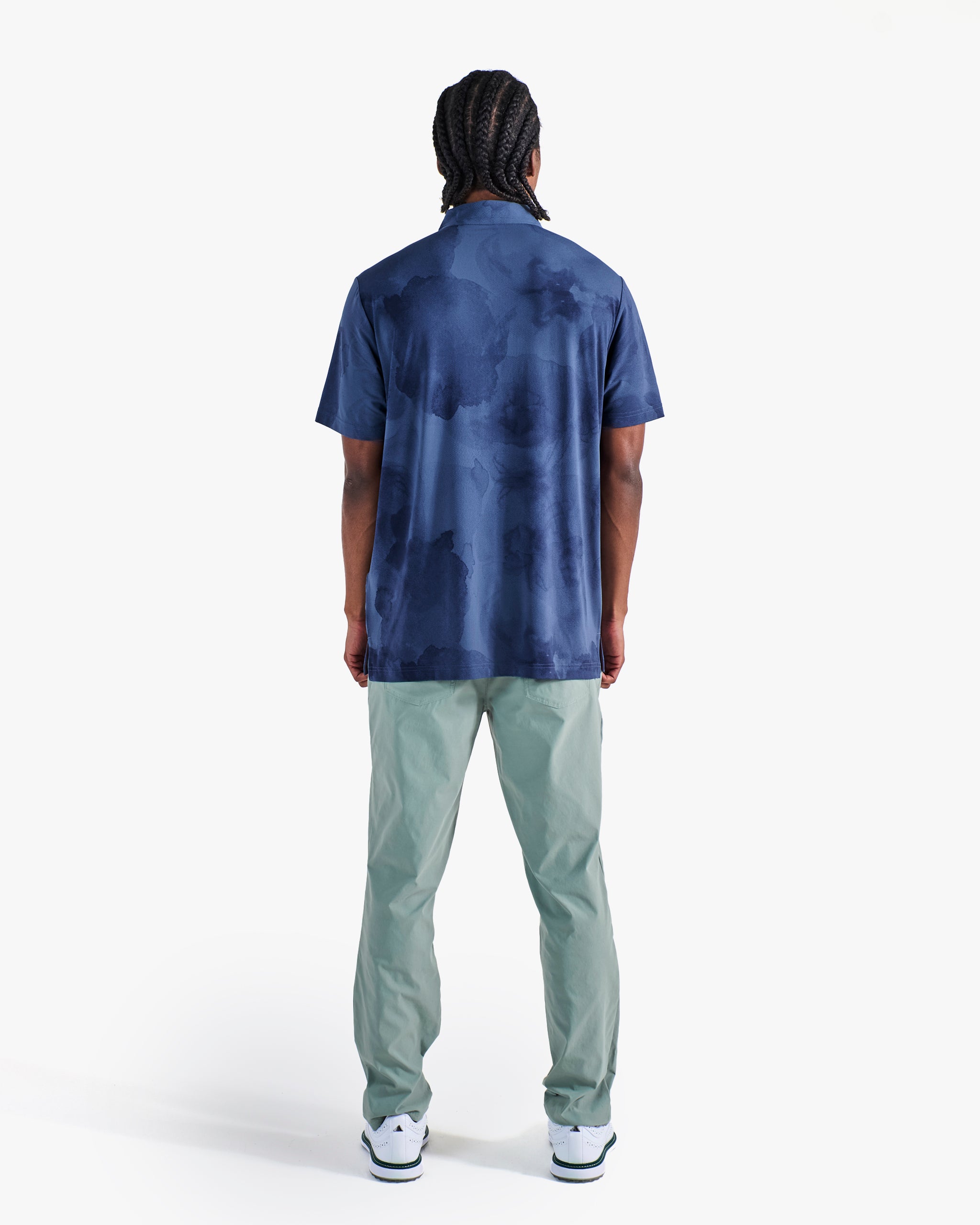 MALBON X ADIDAS ULTIMATE 365 TOUR PRINTED COOL FEELING POLO - Image 4